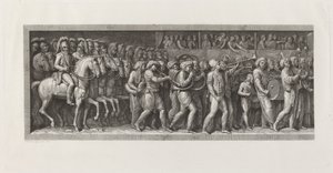 法国人进入米兰，1796 年 5 月 15 日 作者 Giuseppe Rosaspina，根据 Andrea Appiani