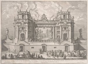 1761年为奇纳河建造的第二座马奇纳河：一个宏伟的剧院，1761年。