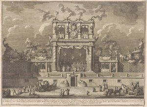 1769年为奇纳河建造的第二座马奇纳：用于公共娱乐的建筑 作者 朱塞佩·瓦西，继朱塞佩·帕拉齐，继保罗·波西