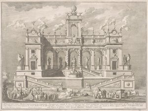 1764年为中国建造的第一座宫殿：国会大厦 作者 朱塞佩·瓦西，托马索·卡特拉尼，保罗·波西