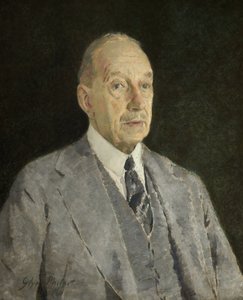 塞西尔希金斯的肖像，1935年