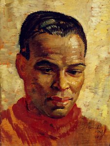 一个人的肖像，可能是亨利托马斯，1929年