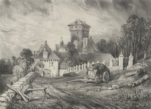 波尔明哈克的佩斯蒂尔城堡，1832年。