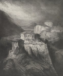 蒂耶尔的圣让教堂，1831年。