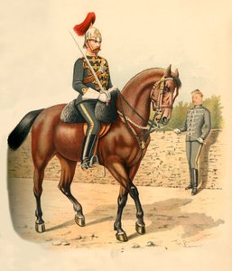 加拿大骑兵轻骑兵第六军团，1890年。 作者 戈弗雷·道格拉斯·吉尔斯