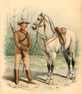 维多利亚时代的步枪，1890年。 作者 戈弗雷·道格拉斯·吉尔斯