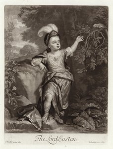 Charles Fitzroy的肖像 作者 Godfrey Kneller