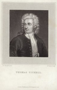 Thomas Tickell的肖像 作者 戈弗雷·克纳勒