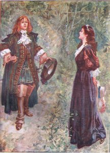 “现在我喜欢你喜欢的堂兄吗？”，来自W＆R Chambers Ltd的Lorna Doone pub.，1921 作者 戈登·弗雷德里克·布朗