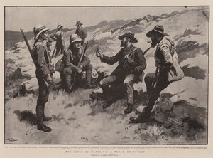 Mafeking的围攻，周日的休战 作者 Gordon Frederick Browne