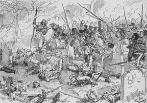 埃斯林墓地的年轻卫兵，1896年，1902年 作者 Gordon Frederick Browne