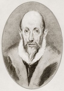 多梅尼科斯·泰奥托科普洛斯 (Domenikos Theotokopoulos)，埃尔·格列柯 (El Greco)，摘自《伟大画家的传记》。