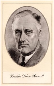 20世纪中叶，美国第32任总统富兰克林·德拉诺·罗斯福（Franklin Delano Roosevelt）。