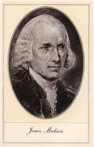 20世纪初，美国第四任总统詹姆斯·麦迪逊（James Madison）。