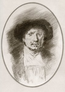 伦勃朗·哈门松·范·莱恩 (Rembrandt Harmenszoon van Rijn)，摘自《伟大画家的传记》
