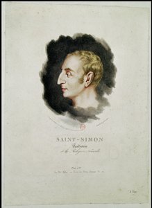 圣奥西伯爵（1760-1825）克劳德·亨利·德·鲁夫罗伊的肖像在他去世后不久，1825年
