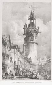 1824年，《诺曼底古代法国风景如画和浪漫之旅》。