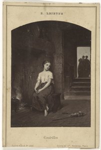 欧仁-约瑟夫-勒让一幅灰姑娘画作的摄影再现
仙德瑞隆（标题在实物上） 作者 尤金·约瑟夫·勒吉恩
