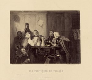 "村庄政治"，作者：Scholesser 作者 古皮尔和希。