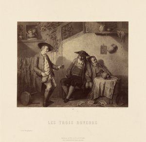 "三个酒鬼"，L. 萨默斯著 作者 古皮尔和希。