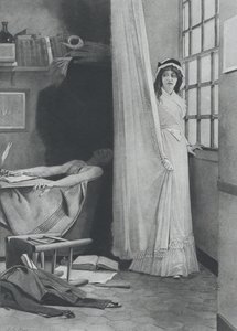 夏洛特-科代，1890年。