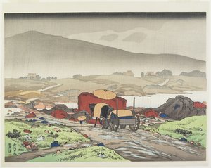 亚巴谷，1918年 作者 桥口吾代