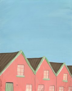 House，2013（纸上油）