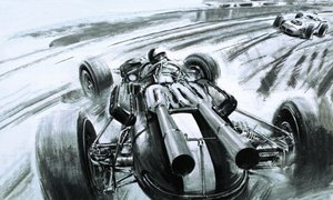 在吉姆-克拉克（Jim Clark）驾驶他的莲花福特（Lotus Ford）之前，没有英国人赢得过印第安纳波利斯 500 赛事。 作者 格雷厄姆·科顿