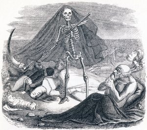 死亡与垂死（Le mort et le mourrant）--拉封丹的寓言故事 作者 格兰维尔