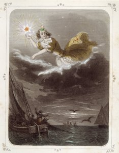 明星们代表 "水手之星 "的女人--格兰德维尔著 作者 格兰维尔