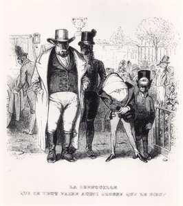 青蛙与牛，拉法坦（1621-95）的“寓言”插图，由H. Fournier Aine出版，1838年