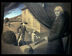 帕森·韦姆的寓言 作者 格兰特·伍德