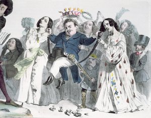 巴尔扎克的漫画（1799至1850年） 作者 格兰维尔