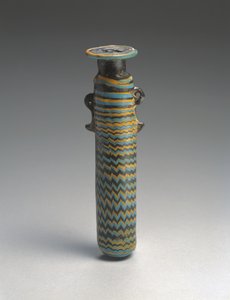 alabastron，公元前5世纪至4世纪（玻璃）