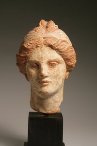 希腊文化，公元前3世纪至1世纪（多彩兵马俑）的女性主管（另见270385） 作者 希腊文