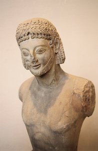 Rampin骑手，大理石马术雕像，约公元前550年，希腊文明，公元前6世纪 详细介绍 作者 希腊文