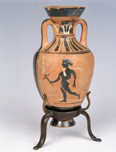 小型Panathenaic Amphora，Bulas集团，雅典（陶瓷） 作者 希腊学派