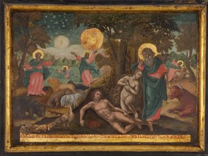 Credo in Deum, Creation The Creed of Apostles, 1700年 作者 希腊图标