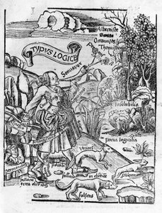 文科：逻辑 - 在 Gregor Reisch（1467-1525）的“玛格丽塔哲学”中。 贝耶
