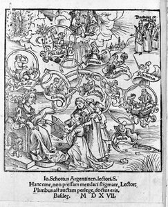 文科：Trivium 和 Quadrivium - Gregor Reisch（1467-1525）的“玛格丽塔哲学”。 包