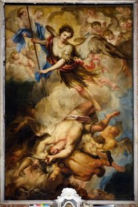 大天使圣米迦勒击败反叛天使，约 1680 年