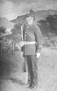 上尉，诺贝尔游骑兵，大约1880年