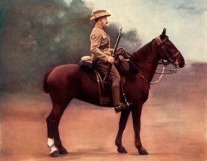 帝国野战军的中士》，1900年。 作者 格里高利公司