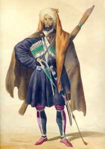 切尔克斯从：高加索的场景，风景，舞蹈和服饰，1840年