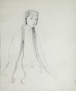 玛丽亚·麦可（Maria Maiko）Orbeliani公主的肖像1818-1849，1840-1842