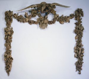 壁炉装饰c。 1675-1677。
