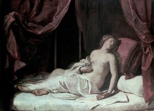 克娄巴特拉之死，1648年 作者 格尔奇诺