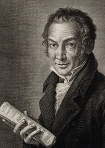 作曲家Nicola Antonio Zingarelli的肖像，1752-1837，1816年。 作者 古列尔莫·摩根