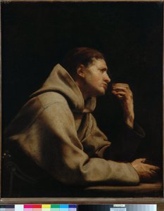 A Franciscan (oil on canvas)