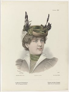La Modiste Universelle》，1894 年 10 月，第 884 期 作者 亚伯古巴德